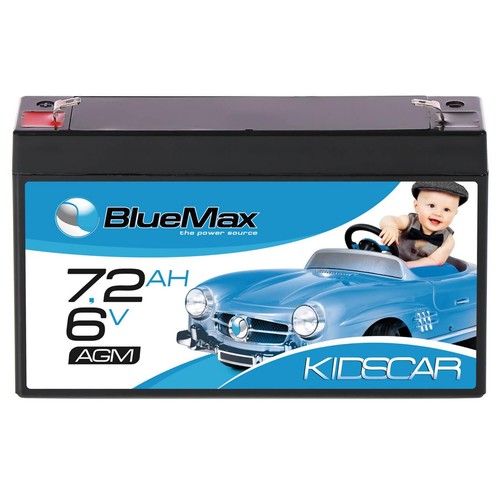 Bluemax kidscar agm - akku, 6v