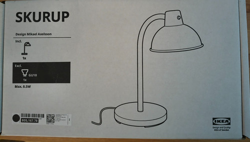 Ikea skurup schreibtischlampe - skurup,