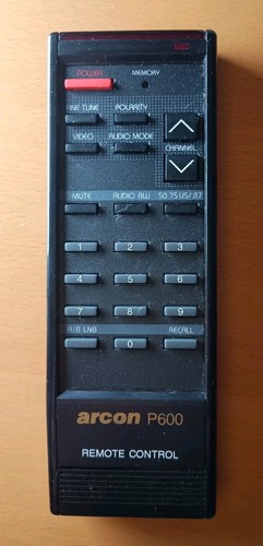 Originale fernbedienung arcon - fernbedienung,