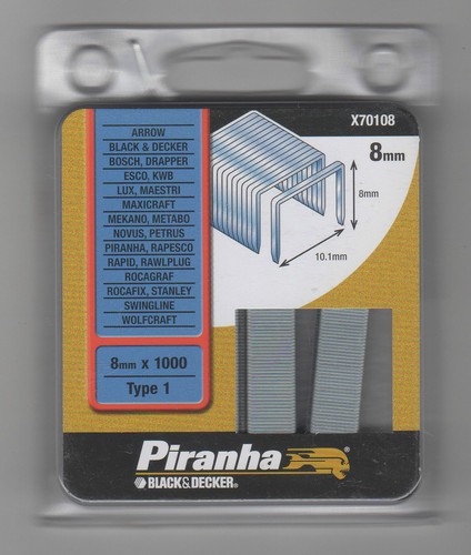 Piranha tacker klammern - piranha,