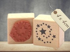 Stempel Sterne im Kreis