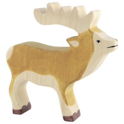 Holztiger holztier hirsch - ,