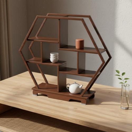 Kleines teeregal aus - kleines, holz