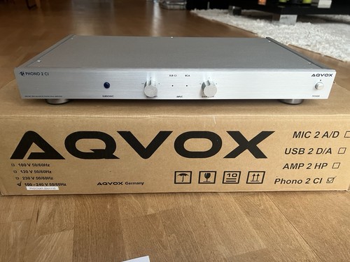 Phono vorverstärker aqvox - aqvox, 2ci