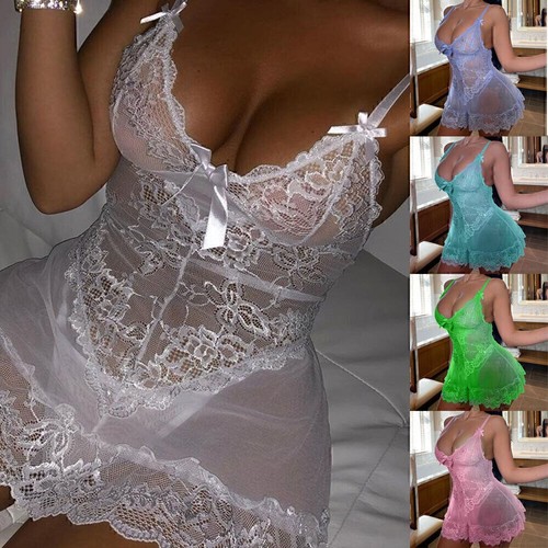 Sexy damen spitze negligee - sexy,