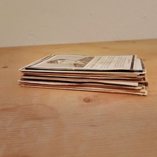 Sterbebilder 2.Wk , 42 Stück , Soldaten mit und ohne Auszeichnung