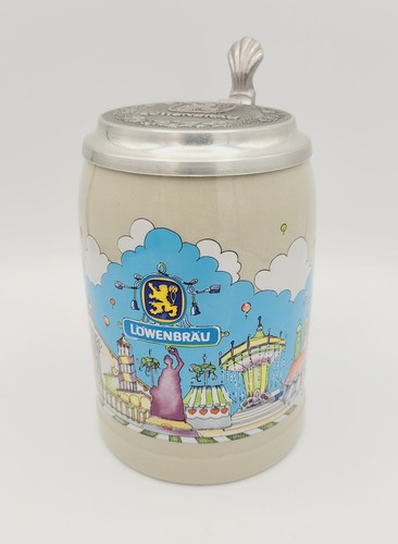 Löwenbräu bierkrug - löwenbräu,