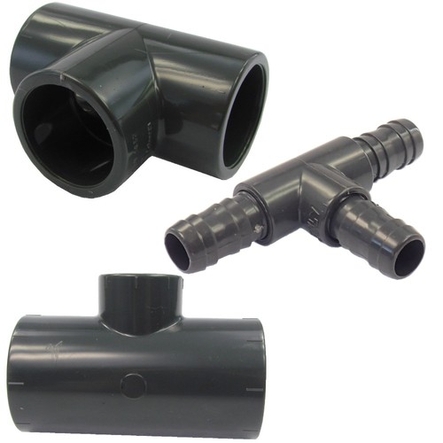 Pvc stück grad u - t-stück,