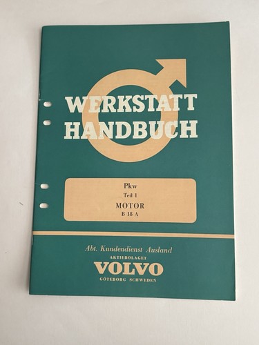 Volvo werkstatthandbuch pkw - ,
