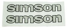 2 Aufkleber für Simson S50