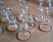 1 Tischglocke Glocke Glas