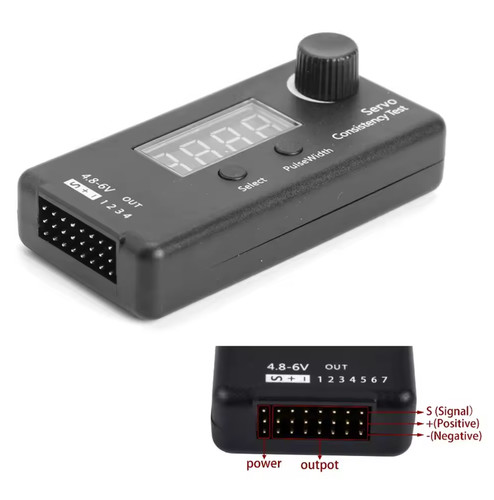 Digitaler servotester esc - digitaler,