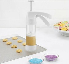 Ergonomische Backwerkzeuge 12 Zubehörteile Kuchen Kekse Form Plätzchen Presse Herstellung Pistole