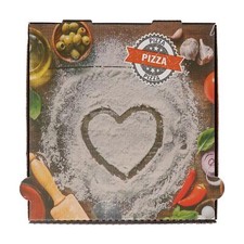 100 Pizzakarton Pizzaboxen Pizzaschachtel Faltschachtel 28x28x4cm Francia
