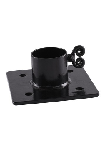 Zeltstangenfuß aus eisen mit - zeltstangenfuß,