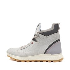 ECCO Damen 832303 Stiefel Grau Leder Knöchelhoch Outdoor Wanderstiefel EU 40