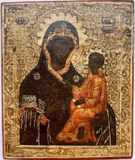 Original alte russische Ikone