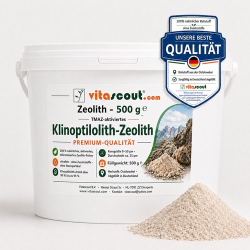 Zeolith pulver 500g - zeolith,