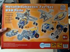Metallbaukasten 840 Teile –