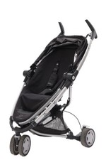 Quinny Zapp Xtra 2 Kinderwagen / Buggy Schwarz mit Einkaufskorb