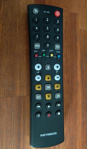 Fernbedienung kathrein 660 - fernbedienung,