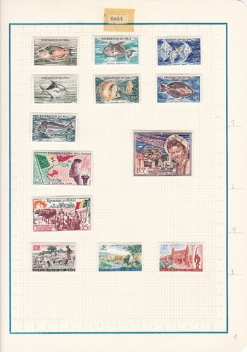 Briefmarken afrika sammlung - briefmarken,