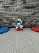 1x TOP Variante Kapitän Großes CE Schlümpfe smurfs (E015)