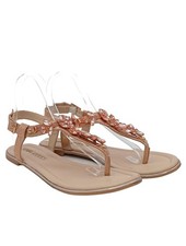 BUFFALO Flip Flop Sandalen Damen Sandalen Gr. DE 38 braun Elegant
