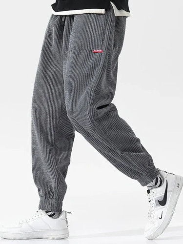Herren cord jogginghose loose - cord,
