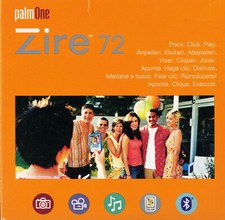 Palm Zire 72 Set, Zubehörpaket, Stofftasche, Ladekit, Software, gebraucht