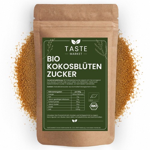 Bio kokosblütenzucker - bio, |