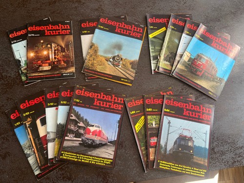 Eisenbahn kurier konvolut 16 - konvolut,,
