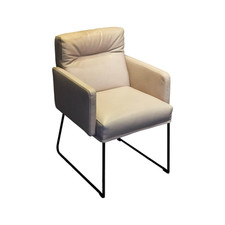 KFF Armlehnstuhl Leder Anilin