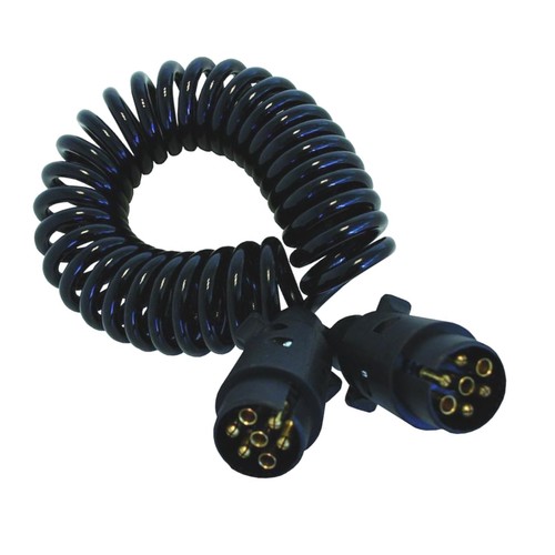 Spiralkabel polig - spiralkabel, 3m