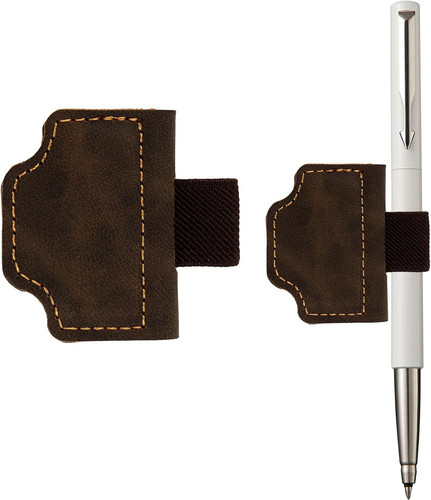 Leder stifthalter clip - stifthalter,