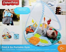 Fisher-Price Fold & Go Portable Gym Spieldecke für Babys ab Geburt NEU & OVP