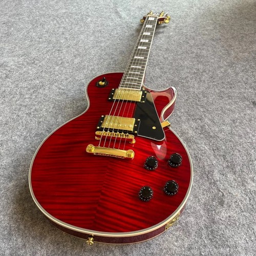 Gitarre transparente rote - transparente,