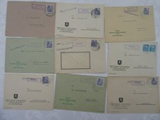 9 DDR Dienstpost Briefe Beleg