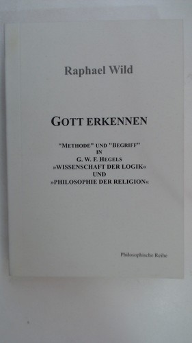 Gott erkennen methode und - gott, "methode"