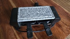 Kela Raclette Tischgrill mit Granitplatte für 2 Personen, unbenutzt 