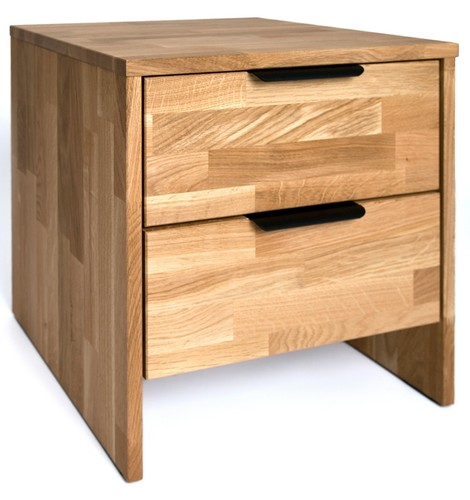 Nachttisch eiche massivholz - eiche,