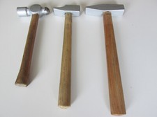 Hämmerset, 3 tlg. Kugelhammer, Schlosserhämmer, Vintage, gebraucht