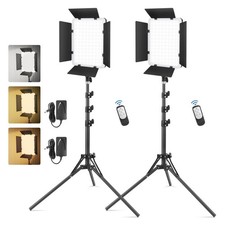 2-Pack LED Videolicht Bi