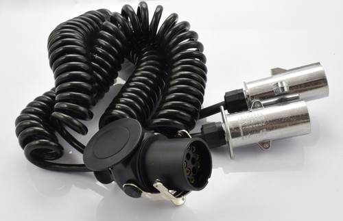 Wendelkabel spiralkabel pol - wendelkabel, 15-pol