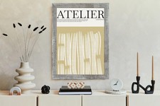 Bilderrahmen rustikal grau