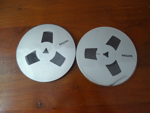 Tonbandspule 18 cm - x,