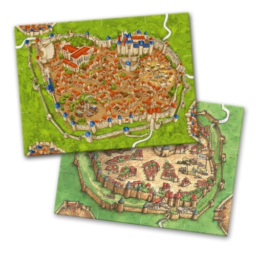 Carcassonne starttableau 2in1 - carcassonne,