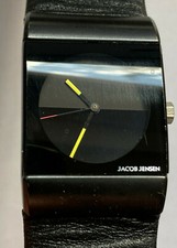 Jacob Jensen - seltenes Design - Damenuhr - Quartz - Batterie neu  - Werk läuft 