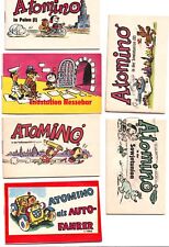 11 x  Atomino-Hefte TOP aus der Frösi Verlagsmappe 1969