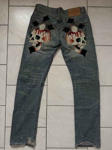 Hardy jeans skulls - ed,